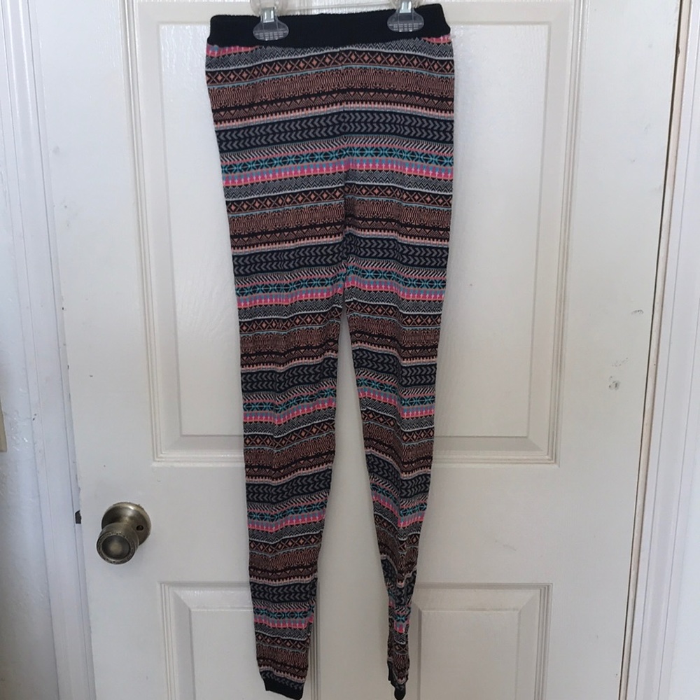 Girls Warm Leggings